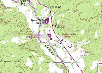 Jemez Map