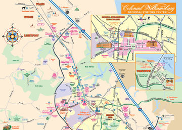 Williamsburg Map